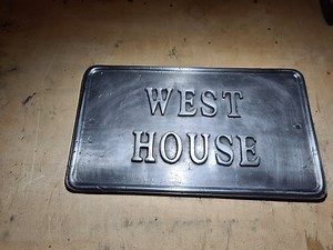 Hand Made House Signs Made to Order - Etsy UK