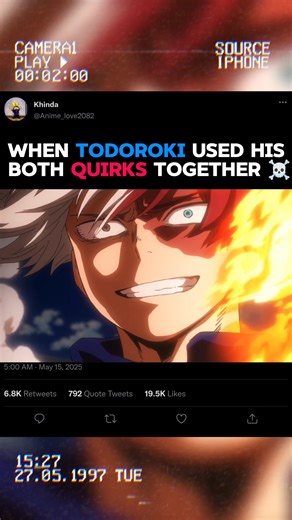 Todoroki used both quirks 🔥 #myheroacademia #mha #amv #deku #anime