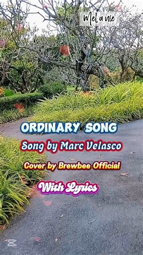 319K views · 5.4K reactions | Ordinary Song with Lyrics Cover by Brewbee Official #OrdinarySong DISCLAIMER: I hereby declare that I do not own the rights to this music/song. All rights belong to the owner. Thank you for Watching God Bless | Mel Anie | Facebook