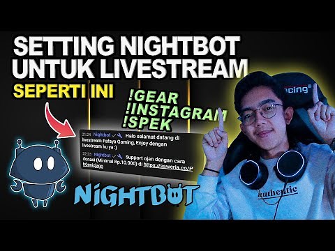 HOW TO EASILY SET UP NIGHTBOT FOR LIVESTREAMING | LIVECHAT, CUSTOMIZABLE COMMANDS
