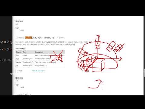 [Computer Graphics] WebGL 11 Camera View Matrix 1