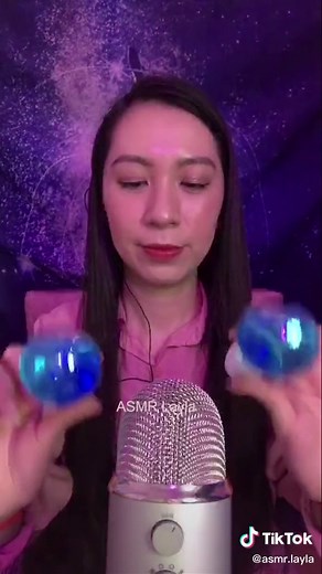 Relaxing ASMR Water Ball Sounds for Sleep | Glass Water Globe Therapy