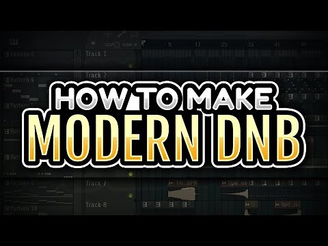 How To Make MODERN Drum & Bass - Dancefloor/Melodic DnB Tutorial (FL Studio 21)