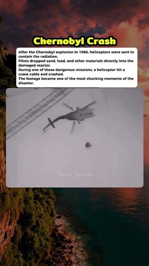 The Helicopter Crash During Chernobyl Cleanup #curiosity #mistery