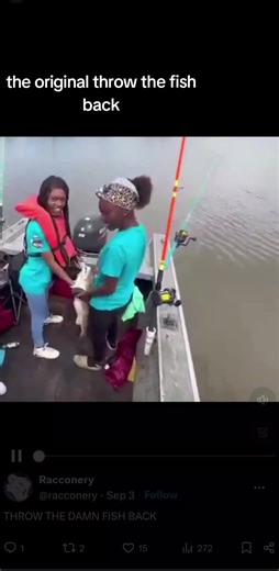 Throwing Fish Back: Fun Fishing Moments Captured