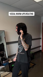 BTS: vocal warm-ups routine with Kellin & Justin 🎥 Ray Duker | Sleeping With Sirens