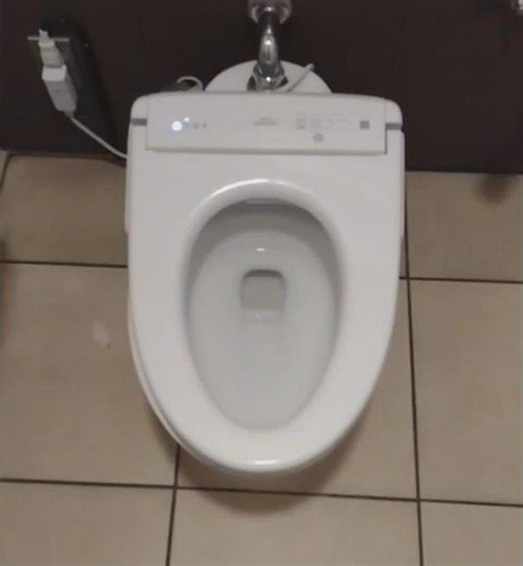 A Toto CS464M (Fake "CT725") Toilet. #toto #toilet #flush #restroom