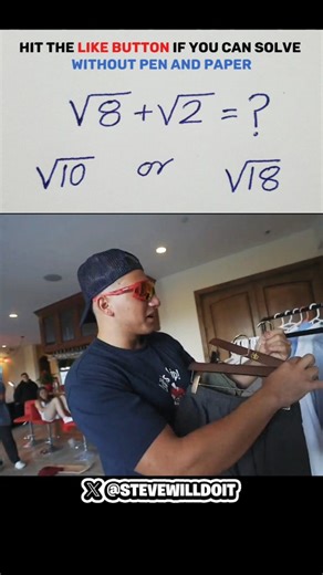 mathematics on Instagram: "Basic mathematics algebra logical reasoning #maths #mathsproblems #mathsolutions #viralmath #stevewilldoit"