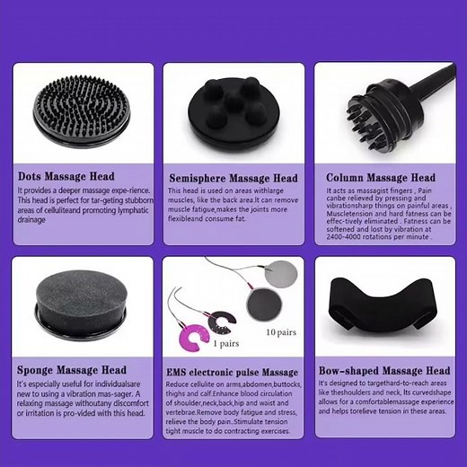 High Frequency G5 EMS Vibration Massager – Cellulite Removal & Body Shaping