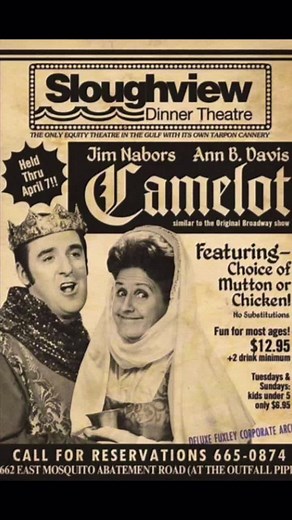#camelot #lernerandrowe #jimnabors #annbdavis #summerstock #comic