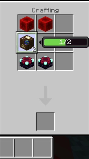 🔥 Secret Command Block Recipe in Minecraft! 🤯 #shorts