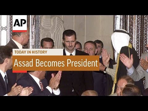 Bashar al-Assad Becomes President - 2000 | Today In History | 17 July 17