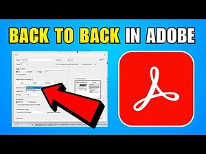 How To Print Back To Back In Adobe Acrobat (2026) (Complete Guide)