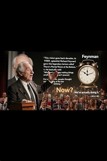 Feynman Legendary Lecture | 1959 → Now: Feynman’s Atomic Dream Is Finally Real
