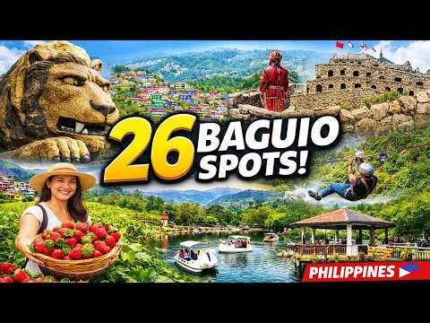 Best Tourist Spots in Baguio City (ULTIMATE Travel Route Guide 2026)