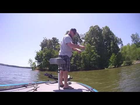 Drop shotting Bluegill on Lake Barkley