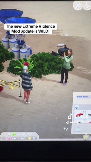 Sacrificial’s update to the Extreme Violence Mod update is WILD! I’m HOLLERIN! #fyp #sims4 #sims4gameplay #simmer #sims4mods #sims4cc