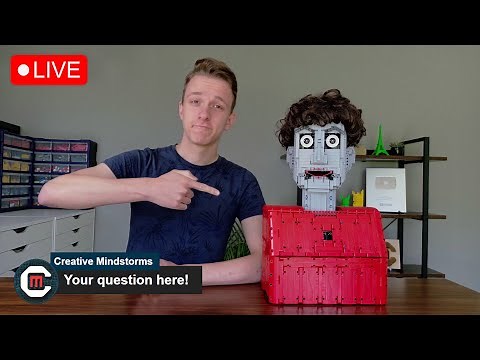 Live Q&A with a Lego Robotic Head