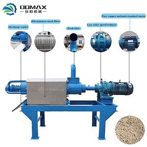 [Hot Item] Low Price Pig Manure Processing Machinery Spiral Wet and Dry Separator Machine