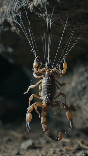 This Spider Kills a Scorpion Without Ever Touching It 🦂 #Shorts