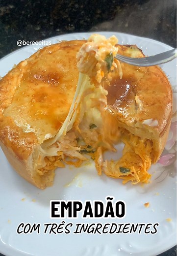 Empadão de Frango com 3 Ingredientes