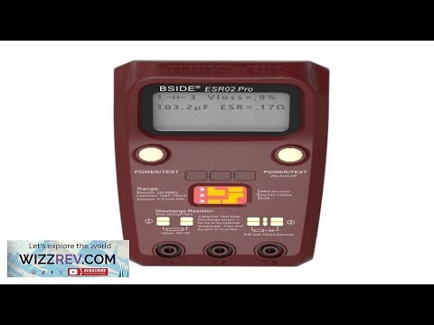 BSIDE ESR02PRO Digital Transistor SMD Components Tester Diode Triode Capacitance Inductance