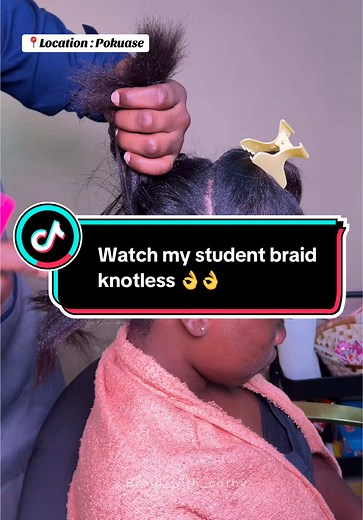 Learn Knotless Braiding Techniques in Pokuase