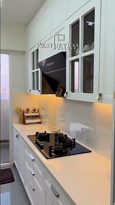 This modular kitchen = dream setup 😍🔥Modern design that makes cooking fun!