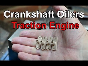 Machining Crankshaft Oilers Allchin - Traction - Engine - Live - Steam
