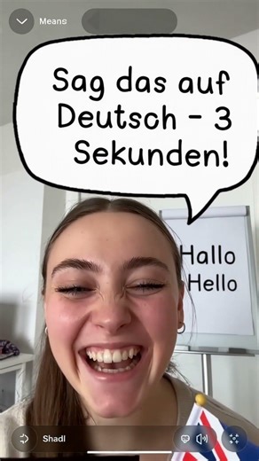 Hallo– sounds perfect! Hello in 5 Sekunden