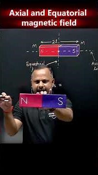 Axial and Equatorial Magnetic Field | Class 12 Physics | Complete Derivation | NEET & JEE