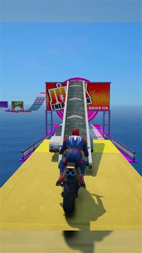 When Bike Stunts Go Wrong in GTA 5 #grandtheftauto5mods #gta