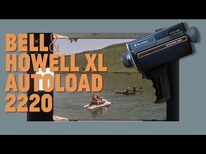 Bell & Howell XL Autoload 2220 | How It Works + Test Footage (Super 8 Film)