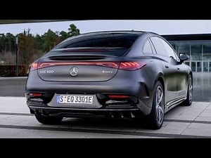 2022 Mercedes-Benz EQE 500 AMG 4MATIC (Graphite Grey) | Driving, Sound, Exterior & Interior