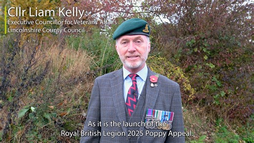 The Royal British Legion's Poppy Appeal returns for 2025. Today marks the launch of the Poppy Appeal, honouring and supporting the brave people who have served in Britain’s armed forces. Every poppy counts. Every donation helps. #PoppyAppeal #Remembrance | Lincolnshire County Council
