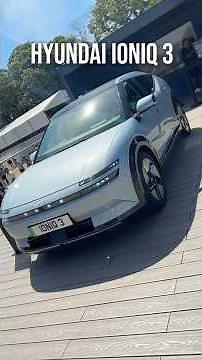 THE HYUNDAI IONIQ 3 IS AN ELECTRIC VELOSTER THAT LOOKS LIKE THE NEW i20; CHECK IT OUT! 🤭 #autoesp...