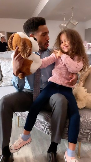 Brandon Mychal Smith on Instagram: "My valentine ❤️ , my tv daughter, the wonderfully talented Uma Warner a young queen 👸🏽 in the making . The joy you brought to my heart and soul each and every day on set of @fourweddingsandafuneral was truly a blessing! You opened my heart to something I think we all take for granted , family the truest joy that exist . #happyvalentinesday"