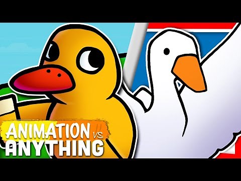 The Duck Song vs Untitled Goose Game - Rap Battle! (ANIMATION VS ANYTHING: CH. II)