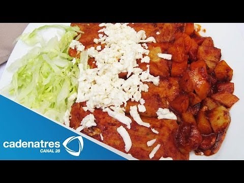 Enchiladas queretanas. Receta de Enchiladas