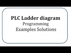 #Mechatronics#PLC#Examples PLC Ladder diagram examples solutions