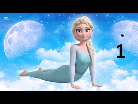 Let's do yoga with Frozen. Amazing yoga