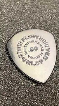 Jim Dunlop FLOW NYLON .60mm GUITAR PICK Demo & Review