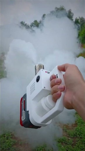 This Battery-Powered Mini Fogger Creates a Crazy Amount of Smoke
