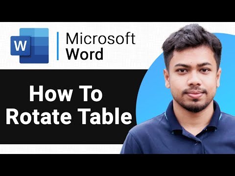 How To Rotate Table In Microsoft Word (Step By Step)