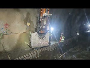 터널 라이닝 기초 콘크리트 타설 이라고하면 이거한번 보세요