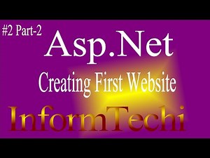 Creating First Asp.Net Application | Creating Web Application | Creating Website | Asp.Net Tutorial