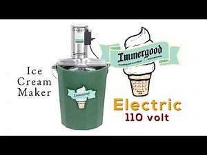 Immergood 1021 Electric Ice Cream Maker