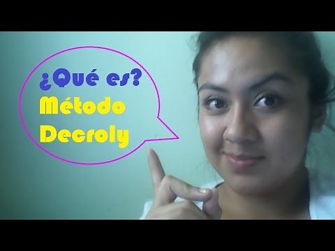 METODO DECROLY