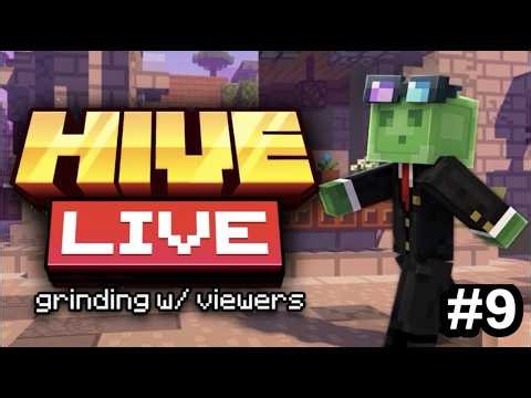 🛑 Grinding Hive Minigames w/ Viewers LIVE | #9