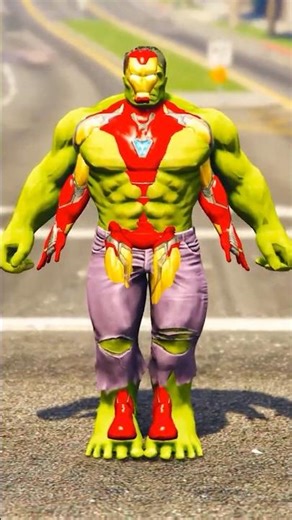 hulk buster take revenge of venom #hulk #spiderman #ironman #gta #venom